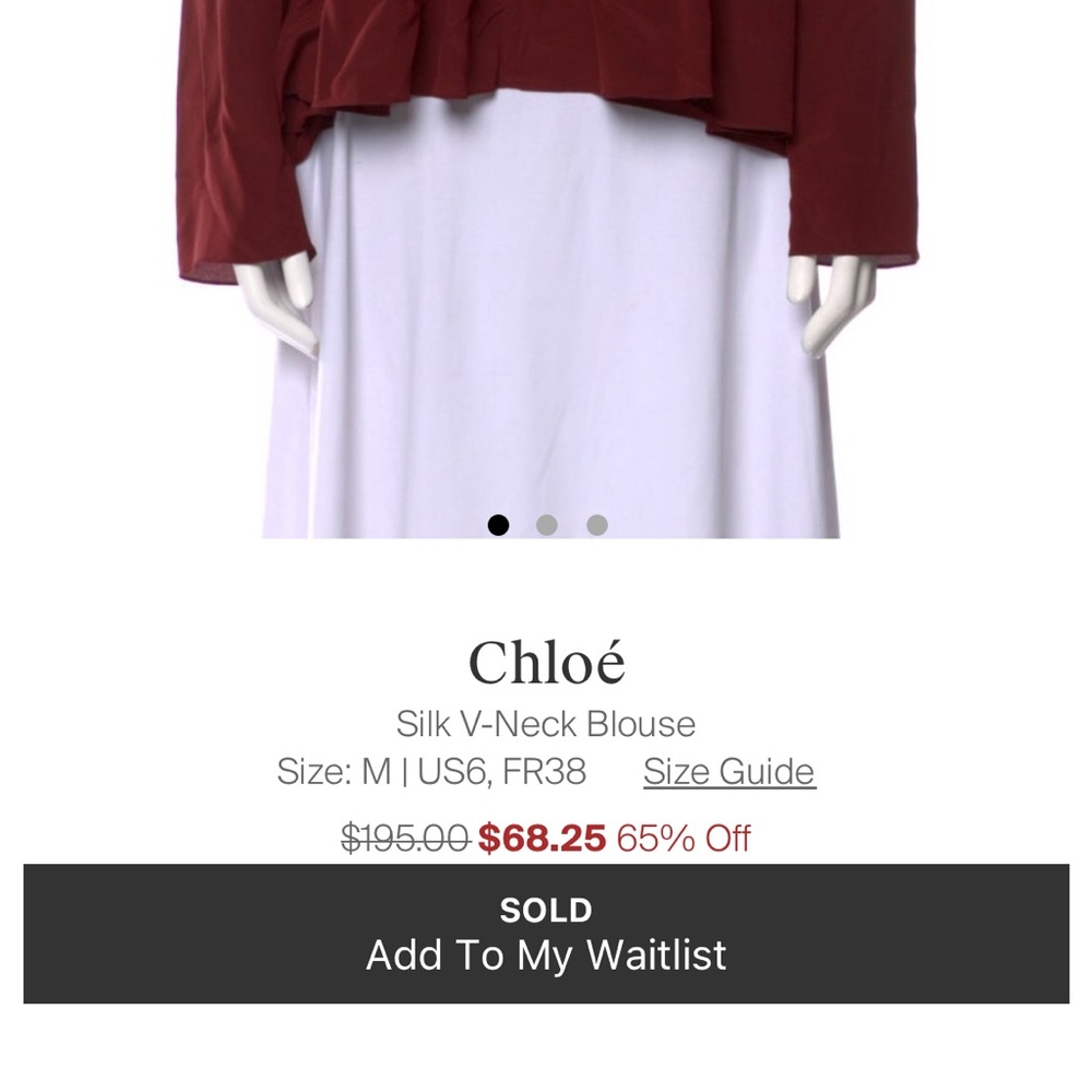 Chloe blouse - Picture 2 of 2